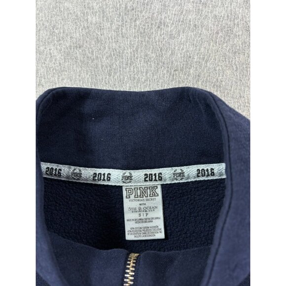 Auburn Tigers 1/4 Zip Campus Sweatshirt (Women's‎ Small) Blue - Picture 3 of 11